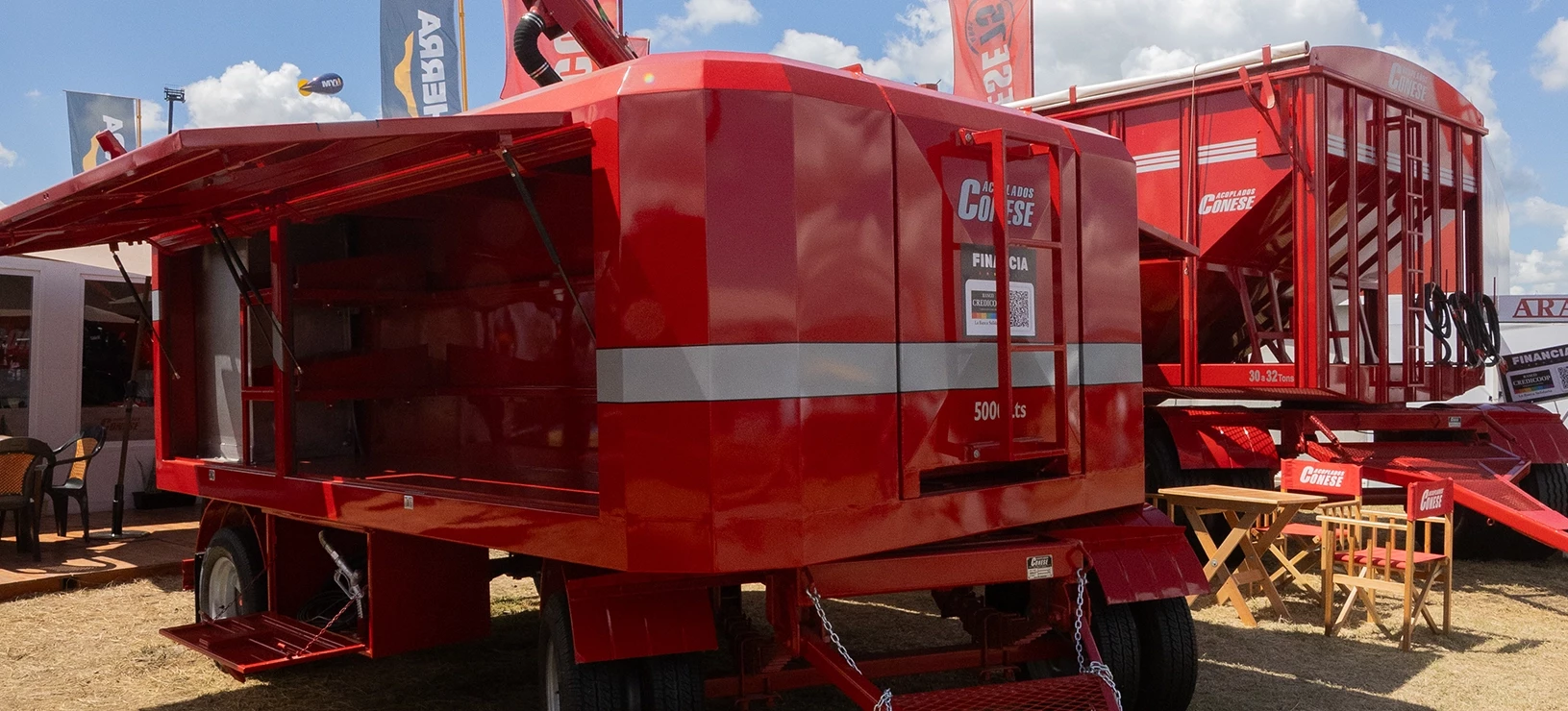 Conese encabeza su podio de negocios con el tanque-taller