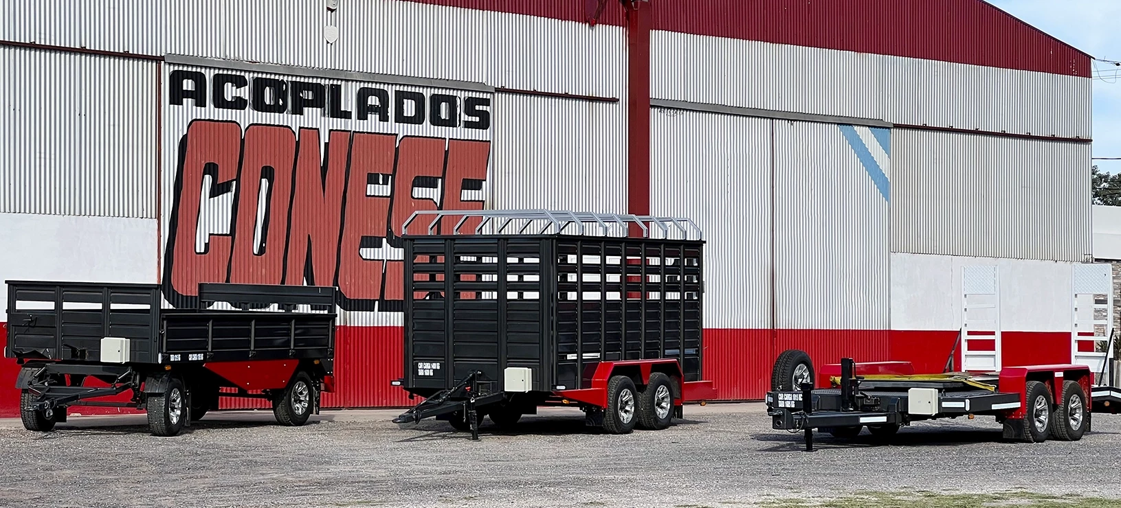 Conese presentó acoplados homologados para ruta