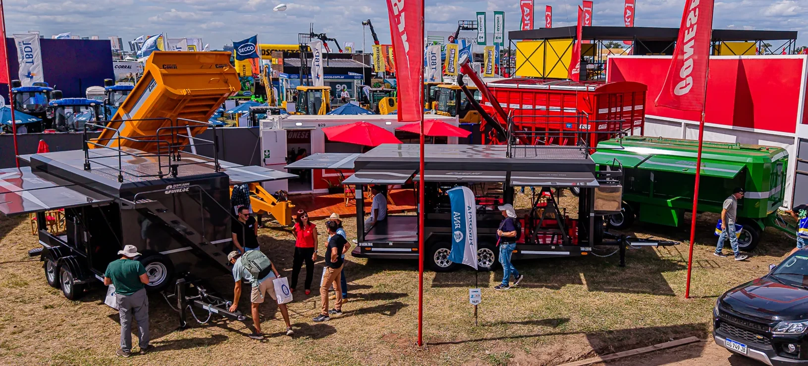Un año más, Conese dijo presente en Expoagro